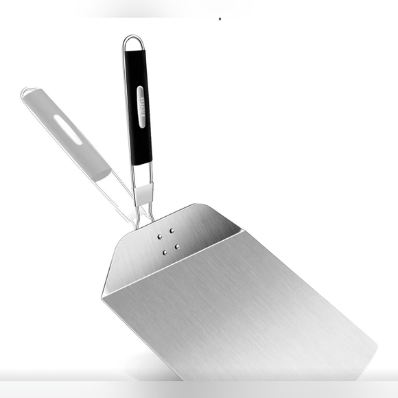 Cuisinart Pizza Peel Paddle Stainless Steel With Foldable Handle - Picture 1 of 4